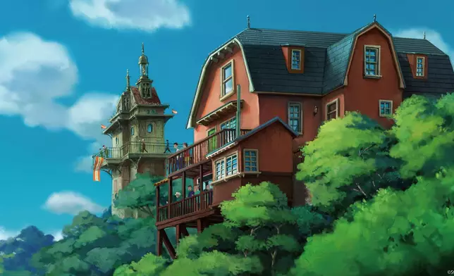 吉卜力公園是個以宮崎駿動畫世界為主調的主題樂園。吉卜力公園官網圖片