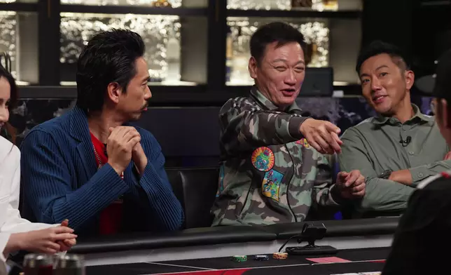 陶大宇話派牌的Ricky是poker高手，每局都估到底牌。