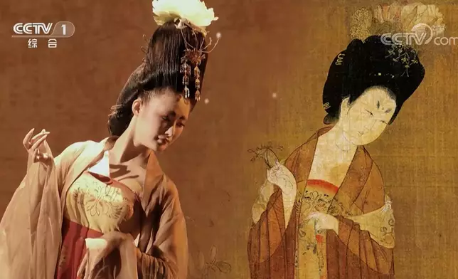 舞蹈員不但要求還原造形，也要求手勢方式的相似。(網上圖片)