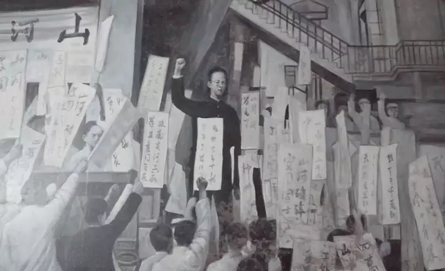1919年五四運動爆發後，阮嘯仙曾領導全校學生投入到這場運動之中。(網上圖片)