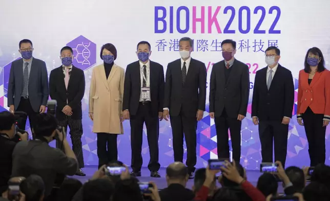 香港國際生物科技展在灣仔會議展覽中心舉行。