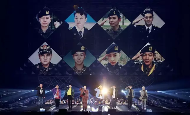 Super Junior全員完成兵役再積極活動（網上圖片）