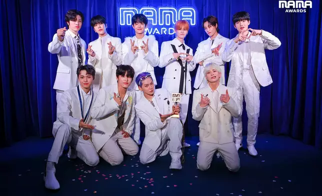 在《2022 MAMA》獲Worldwide Fans' Choice Top 10等獎項（網上圖片）