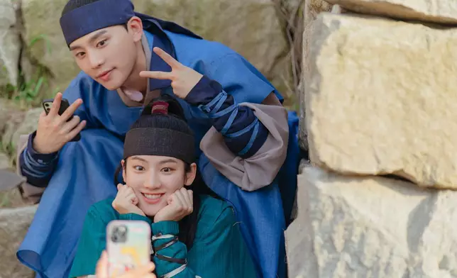 朴柱炫與金宇錫老友鬼鬼（黃Viu提供圖片）