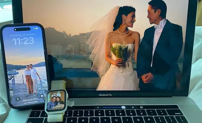 Michele與老公結婚踏入15周年，至今婚姻生活美滿。