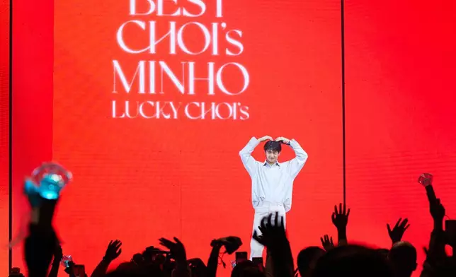 Minho感激可以與粉絲一起度過幸運的一天（SM娛樂官方圖片）