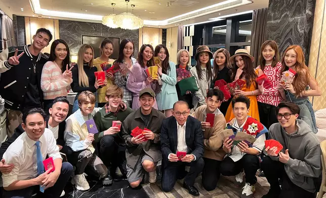 英皇娛樂舉行開年飯聚