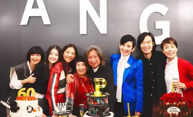 去年陳可辛60歲生日派對，江美儀亦有出席。