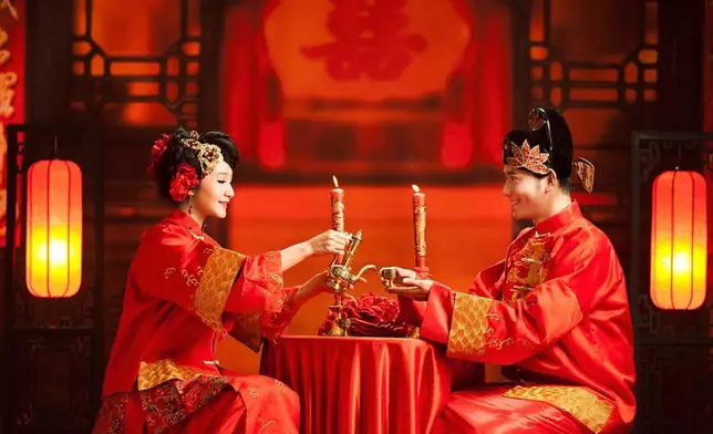 洞房花燭夜是人生大事 (網上圖片)