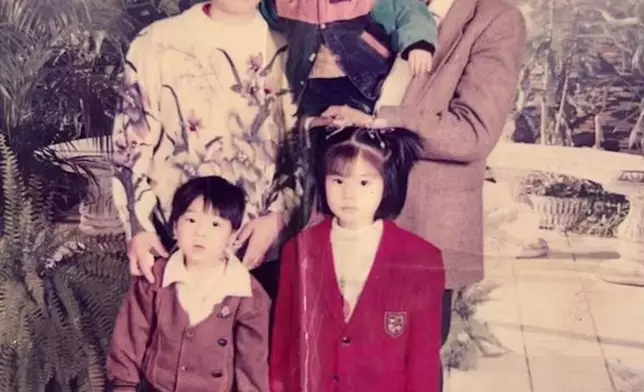 家姐天生是個美人胚子。