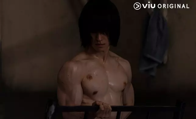 李帝勳在劇中大騷肌肉（由黃Viu提供圖片）