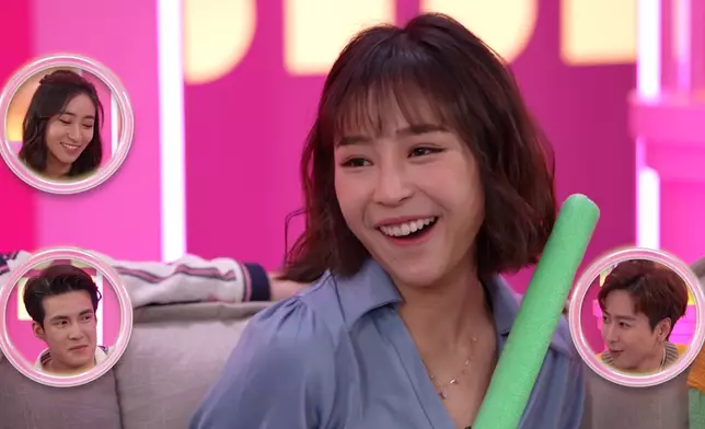 Susuca自言剛過去的情人節，收了6、7束花。