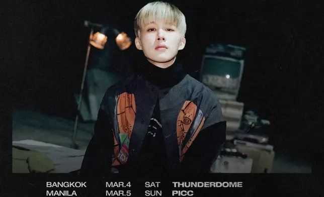 B.I金韓彬舉行亞洲巡演（131 Label Twitter圖片）