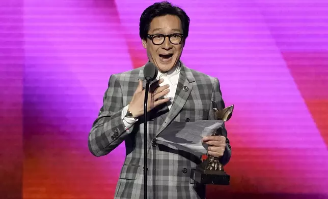 關繼威同樣再奪配角獎。（AP圖片）