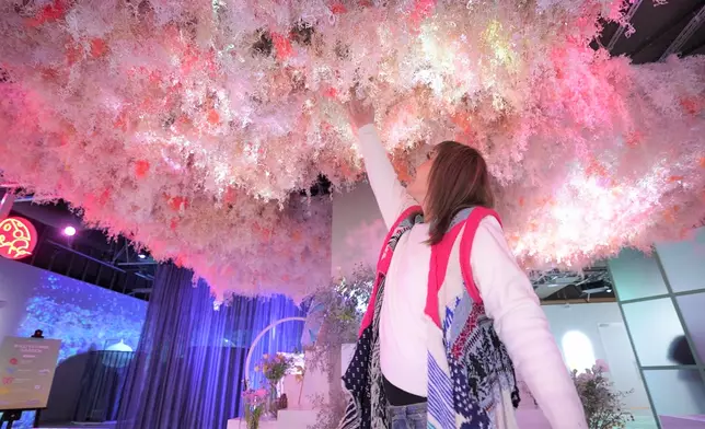 花藝展強調五感體驗，入面仲有好多打卡點。