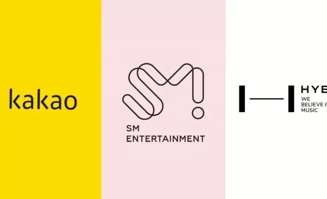 HYBE跟KAKAO宣告就收購SM娛樂一事達成共識（網上圖片）