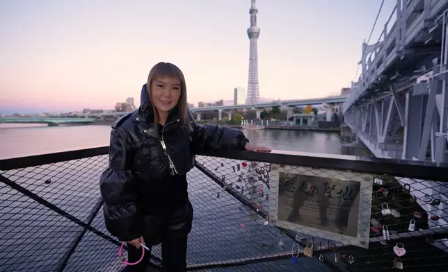 隅田川的戀人橋是情侶打卡位。