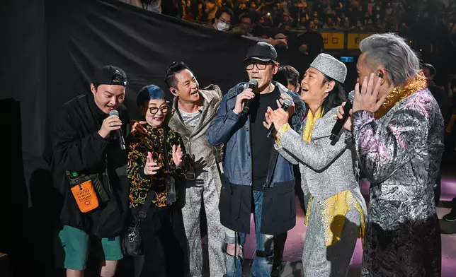 許富凱、張小燕、羅時豐與草蜢