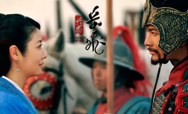 影視作品中的岳飛與李娃 (網上圖片)