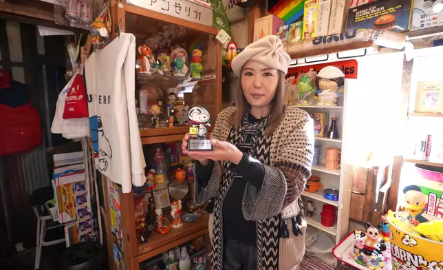 這款Snoopy是紀念美國太空船首次升空，賣35萬 yen。