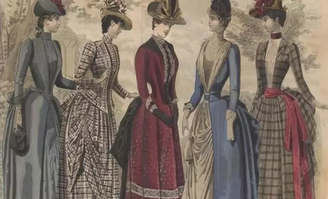 由於中西方文化上的異差，使當時的中國人對於洋婦的衣著打扮曾經非常反感。(網上圖片)