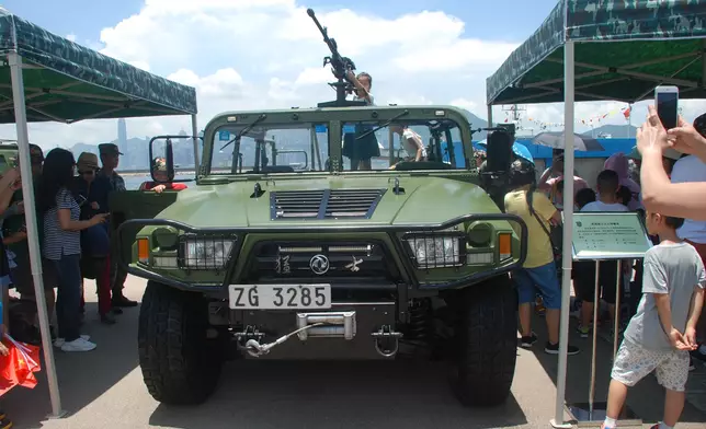 《大風歌》的「安得猛士兮守四方」已成為一種文化。圖為中國出的東風猛士多用途軍車。(資料圖片)