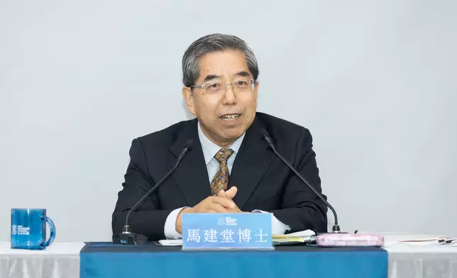 全國政協常委、經濟委員會副主任、國務院發展研究中心原黨組書記、國家統計局原局長 馬建堂博士進行主題演講。