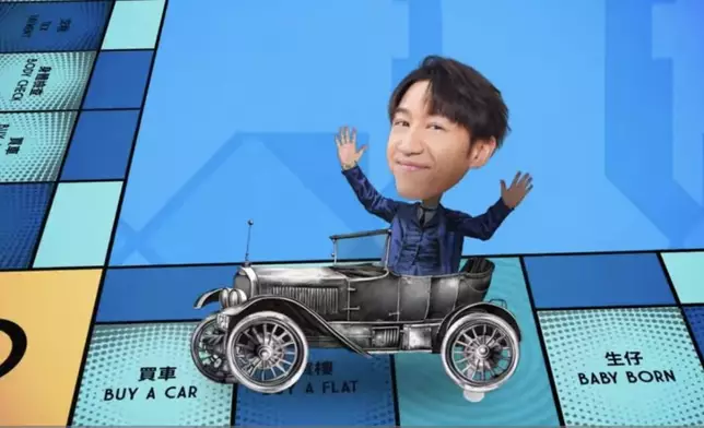 他在動畫短片化身大富翁，分享儲蓄路上如何達成目標 。