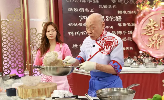 鼎爺晒拋鑊技，勁呀。