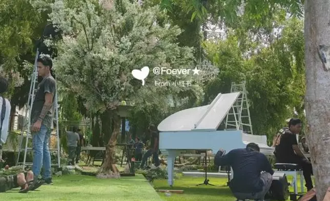 疑似婚禮現場。