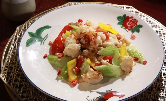 櫻花蝦XO醬爆龍蝦