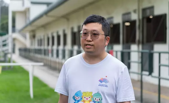 港鐵車長林浩峯是一名資深志願者（馬會供圖）