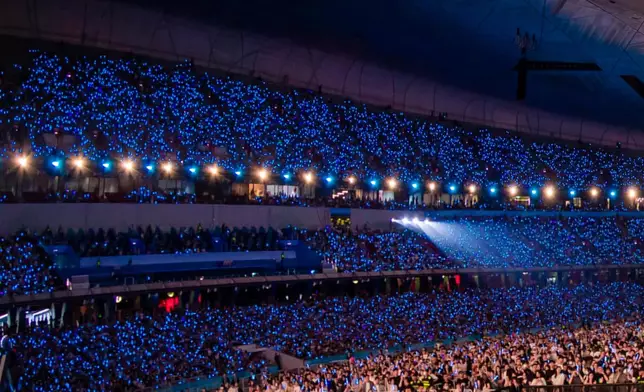 吸引超過60萬歌迷到場朝聖。