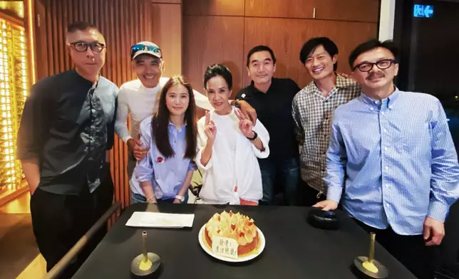 群星齊集為發哥慶生。