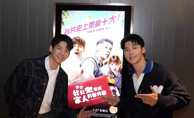 現場接受訪問時光漢和柏宏狂飊廣東話，令王淨也對兩位拍檔的語言能力感到驚喜。