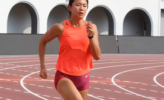 呂麗瑤積極備戰。