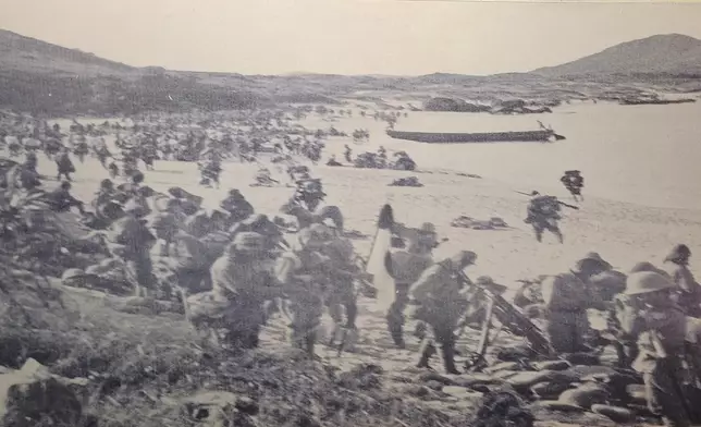 1938年10月12日，日軍登陸大亞灣。(資料圖片)