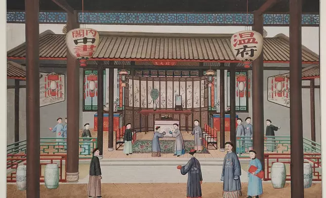 大堂迎賓，「要言不煩」。(資料圖片)