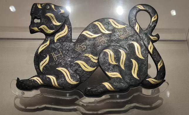 古代用於軍事和外交等方面的信物「虎節」。(網上圖片)