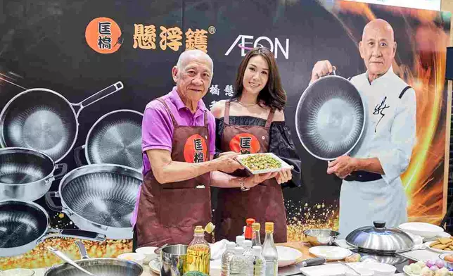 Lisa感謝鼎爺曾親自教授她煮「麻婆豆腐」。