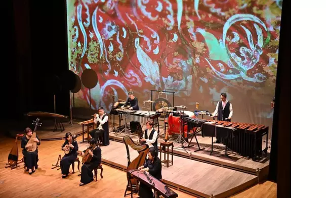 中銀香港贊助「萬籟有聲：《天籟，地籟，人籟》」五週年音樂會，透過音樂呈現敦煌壁畫藝術的神韻。