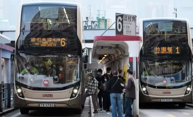 九巴推暑假小童免費乘車日。資料圖片