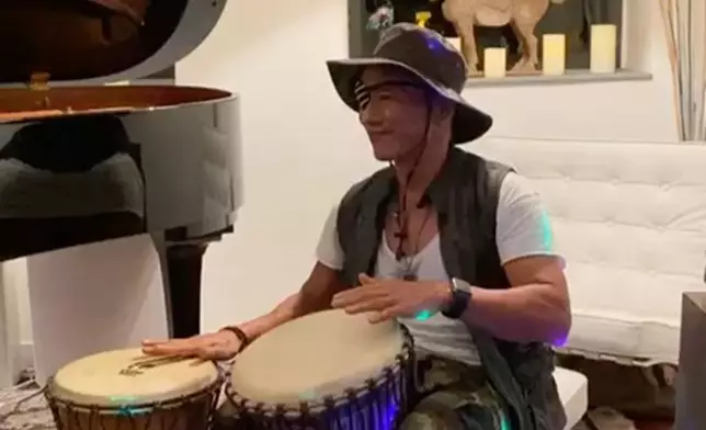 又會分享打鼓的片段。