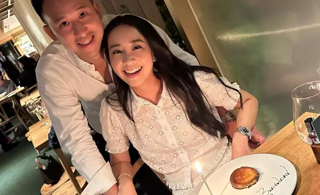 Kary 2015年跟網球王子洪立熙（Brian）結婚，誕下一子兩女，早前曾透露1歲女兒出世前心臟有問題，專心家庭。網上圖片