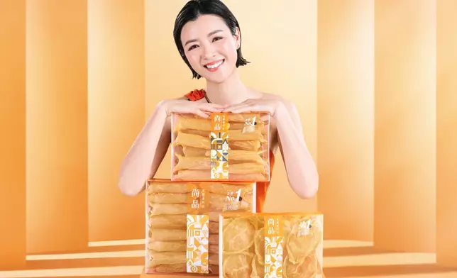 原來Aimee細細個已經對花膠海味情有獨鍾。