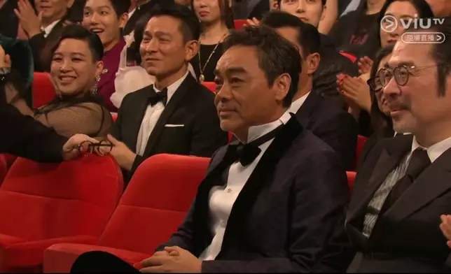 劉青雲今年第三度奪得影帝殊榮。