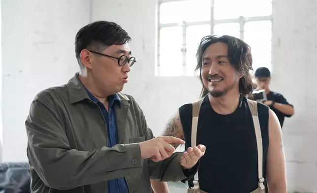 《不日成婚》導演陳茂賢（左）