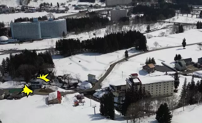呢個滑雪場連酒店，真係大到一個點。