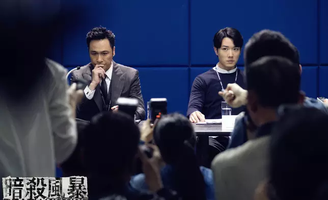 吳鎮宇在電影《暗殺風暴》中飾演東區總警司「韓灝」。
