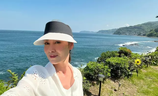 郭可盈到日本旅游